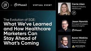The Evolution of SGE: How Healthcare Marketers Can Stay Ahead of the Curve
