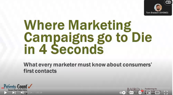 Patients-Count Hosts SHSMD Webinar: Where Healthcare Marketing Campaigns Go to Die in 4 Seconds