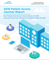 New Patient Access Research Reveals Consumers Increasingly Prioritize Convenience in Care Decisions, But Weigh Host of Criteria