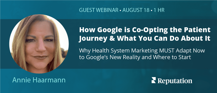 How Google is Co-Opting the Patient Journey & What You Can Do About It