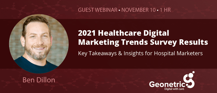 2021 Healthcare Digital Marketing Trends Survey Results