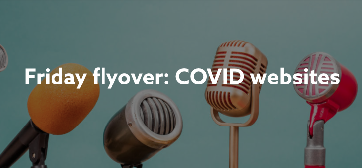 Friday Flyover: COVID Websites