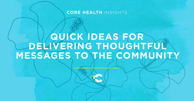 How healthcare marketers can show gratitude to their communities