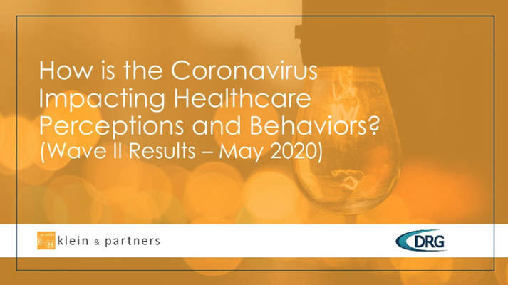How is the Coronavirus Impacting Healthcare Perceptions and Behaviors?