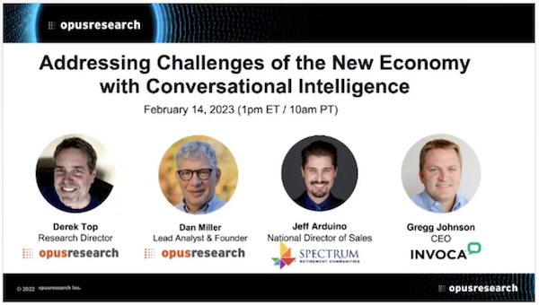 Addressing Challenges of the New Economy with Conversational Intelligence